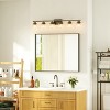 Rectangular Aluminum Framed Wall Bathroom Vanity Mirror - 3 of 4