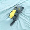 Little Buddy LLC Neko Atsume: Kitty Collector 6" Plush: Smokey Mouse - 2 of 4