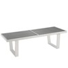Modway Sauna 4 Stainless Steel Bench - 2 of 4