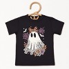 Coquette Ghost Roses - Youth Short Sleeve Graphic T-Shirt and Toddler Short Sleeve Graphic T-Shirt - 2 of 4