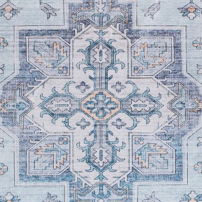light blue/ivory