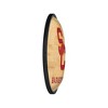College Basketball Hardwood Design Oval Slimline Lighted Wall Sign - 2 of 4