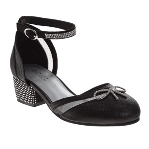 Badgley Mischka Dress Shoes Girls, Elegant Sparkle formal Occasion Fashion  forward Comfort Fit (Little Kid Big Kid), Black, Size: 13 : Target