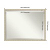 Amanti Art Lila Beveled Wood Framed Bathroom Vanity Wall Mirror - 3 of 4