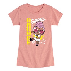 Girls' - LOL Surprise! - Grunge Grrrl Fitted Short Sleeve Graphic T-Shirt - 1 of 4