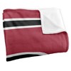 Saint Josephs University Primary Logo Stripes Silky 50x60 Blanket, 1 Sided - 3 of 4