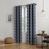 Sun Zero Blackout Barnett Trellis Grommet Curtain Panel - image 4 of 4