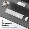 JIONJOY 63  Wide Metal Base Writing Desk - 3 of 4