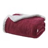 Sheridan Ultra Warm and Comfortable Caesar Emblem Faux Shearling Throw 50" x 60" - 4 of 4
