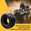 2 Pack All-Terrain TiresATV Tires, 8 Rim ATV/UTV Tires, 4PR Mud Trail Tires(Set of 2, Tubeless) - 4 of 4