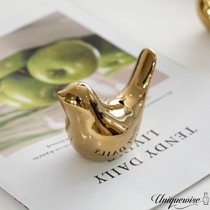 Uniquewise Bird Figurines Elegant Home Decor Pieces Countertop or Bookshelves Artistic Decorations & Collectible Knick-Knacks - 1 of 4