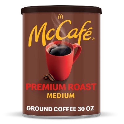 McCafe Premium Roast Ground Coffee - Medium Roast - 30oz