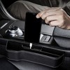 Anna-Kaci Car Seat Gap Organizer Storage Box for Console Side with Sleek Leather Finish - 4 of 4