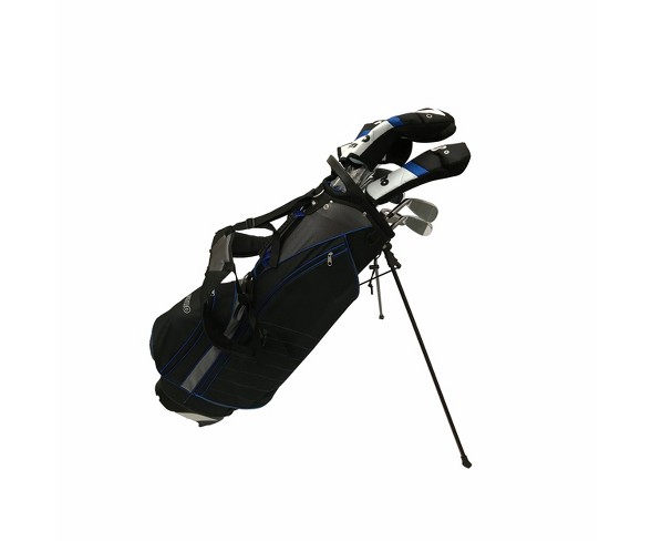 Nitro Golf Men's Crossfire 17pc Right Hand Golf Set - Black/Blue