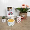 Pavilion Gift Company - Lucky - Ladybug - Mini 5" Indoor Artificial Succulent Plastic Potted Plant Planter Shelf Decor - 3 of 4