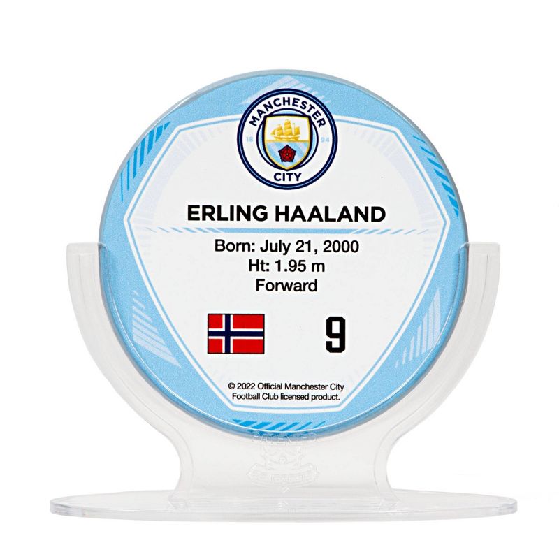 International Soccer Erling Braut Haaland Manchester City F.C. Signables Collectible Sports Memorabilia - Blue, 2 of 5