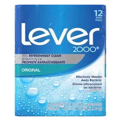 Lever 2000 Original Scent Bar Soap - 4oz/12pk