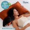 1 Pc 100% Mulberry Silk Pillowcase for Hair and Skin, 19 Momme Silk - Bare Home - 3 of 4