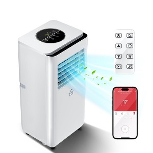 Captiva Designs Portable Air Conditioner Smart Quiet Air Conditioner with App and Remote Control & 24H Timer - 1 of 4