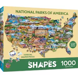 MasterPieces 1000 Piece Jigsaw Puzzle For Adults, Family, Or Kids - National Parks of America - 34.65"x22.09"