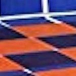 blue and orange
