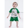 John Deere Baby French Terry T-Shirt and Shorts Outfit Set Newborn to Infant - 2 of 4
