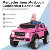 Infans 12V Licensed Mercedes-Benz Kids Ride On Car RC Motorized Vehicles w/ Trunk - 2 of 4