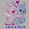 Boy's Lilo & Stitch Valentine's Day Made For Each Other T-Shirt - 2 of 4