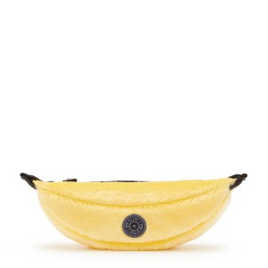 Kipling Banana Minions Furry Pencil Case - 1 of 4