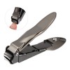 Unique Bargains Stainless Steel Nail Clippers Portable Nail Clipper Set for Nail Care 2 Pcs - 3 of 4