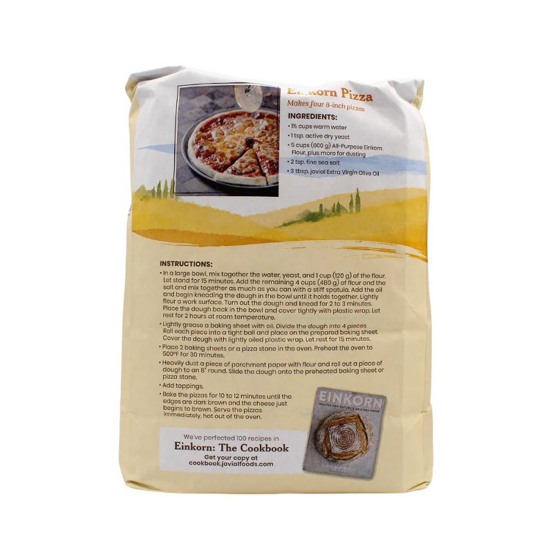 Jovial 100% Organic All Purpose Einkorn Flour - Case of 2/10 lb, 3 of 8