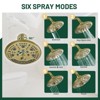 Cobbe Brushed Gold Shower Faucet Combo Kit with 8-Inch Round 6 Settings Shower Head and 9 Settings Handheld Shower Single Handle with 59-Inch Hose - 3 of 4