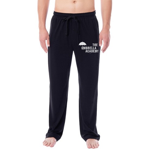 The Umbrella Academy Mens' Tv Series Show Logo Sleep Pajama Pants Black :  Target