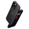 SAHARA - Venture Series Carbon-Fiber Style Case for iPhone 15 Pro - Black - 4 of 4