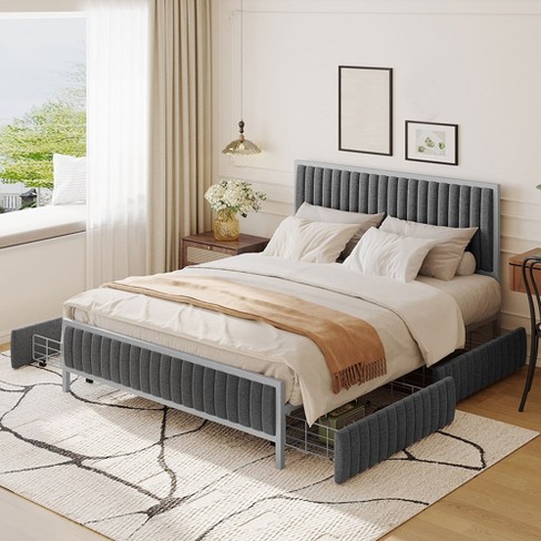 Target full shops bed frame