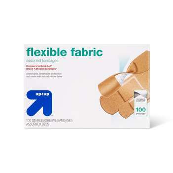 Flexible Fabric Assorted Bandages - 100ct - up & up™
