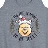 Women's - Winnie the Pooh - Tis The Season To Be Jolly Christmas Graphic Racerback Tank - 2 of 4