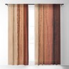 Monika Strigel Within The Tides Cinnamon DAR Single Panel Sheer Window Curtain - Deny Designs - image 2 of 4