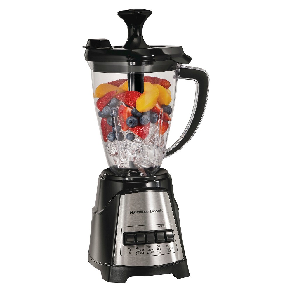 Hamilton Beach 50166 Smoothie 56 Ounce 10 Speed Countertop Mixer Blender,  White