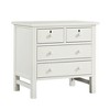 GDFStudio Georgina Rustic 28" 4-Drawer Wooden Nightstand - 2 of 4