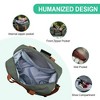 Luupatchy Large Capacity Travel Bag, Dry Wet Separation , For Travel, Fitness Yoga, Weekend Tote Overnight Bag - 3 of 4