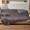 Kritter Planet Waterproof Dogs Blanket, Reversible Furniture Protector Cover for Dogs, Washable Dog Blanket, Gray - 2 of 4