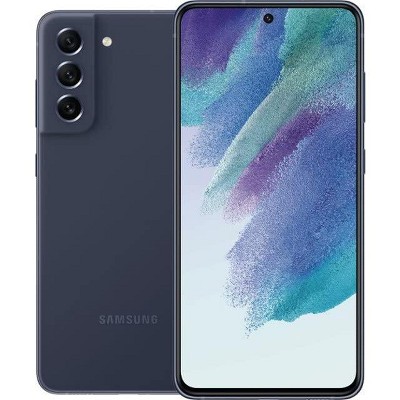 Manufacturer Refurbished Samsung Galaxy S21 FE 5G G990U (Fully Unlocked) 128GB Navy Blue (Grade A+)