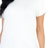 Slickblue Women's Basic Short Sleeve T-Shirt, Stretch Jersey Knit, Casual Everyday Fit, 10 Color Options, Size S-L - 3 of 4