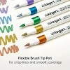 KINGART Acrylic Brush Tip Markers, 24 Metallic Colors - 4 of 4