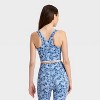 Women's Floral Print Piped Longline Sports Bra - JoyLab™ - 2 of 3