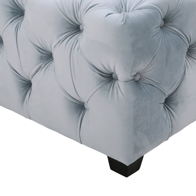 Piper Tufted Rectangular Ottoman Bench - Christopher Knight Home, 6 of 12