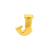 Black Bow Jewelry Letter J Bead Charm in 14k Yellow Gold Plated Sterling Silver - 2 of 4