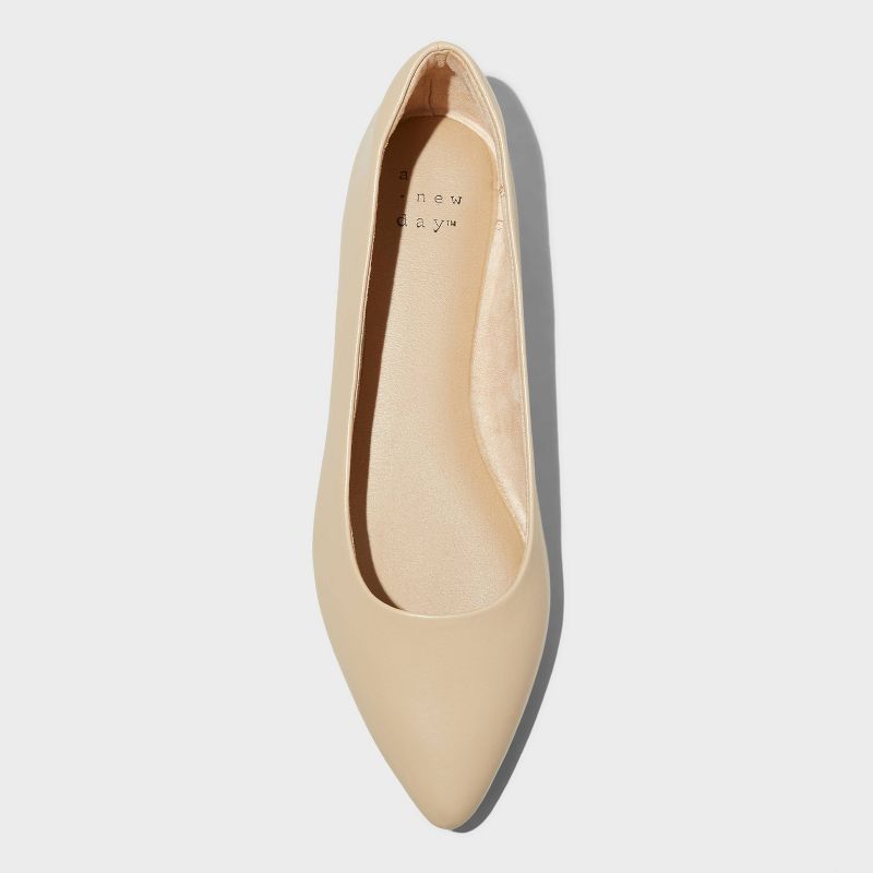 Women's Corinna Ballet Flats with Memory Foam Insole - A New Day™, 3 of 8