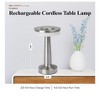 Bell + Howell Lexington Cordless LED Table Lamp 1 Pack Rechargeable Touch Control Modern Desk Light - 3 of 4